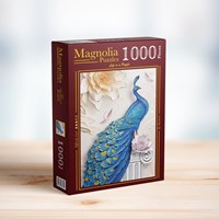 Magnolia rompecabezas 1000 piezas - puzzle colorido para niños-2