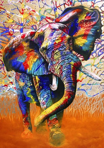 Bluebird Puzzle rompecabezas African Colours - 1000 piezas animales