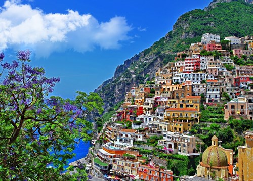 Bluebird Puzzle rompecabezas Costa Amalfitana Italia - puzzle 500 piezas