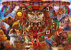 Bluebird Puzzle rompecabezas animales Animal Totem - 1000 piezas