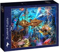 Bluebird Puzzle Aqua City - rompecabezas 500 piezas multicolor niños-2