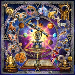 Bluebird Puzzle Astro Constellation - rompecabezas 1000 piezas fantasía