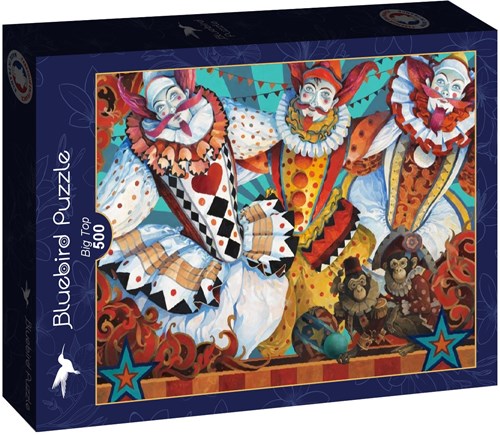 Bluebird Puzzle rompecabezas Big Top - 500 piezas juguete colorido-2