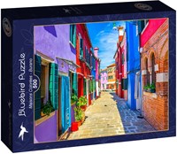 Bluebird Puzzle rompecabezas colorido Burano - 500 piezas - juguete-2