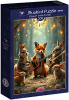 Bluebird Puzzle puzzle bosque Concierto en el Bosque - 300 piezas-2