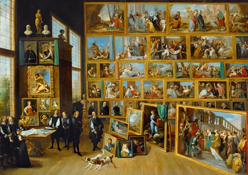 Bluebird Puzzle rompecabezas David Teniers the Younger - colección de arte Leopold Wilhelm 1000 piezas