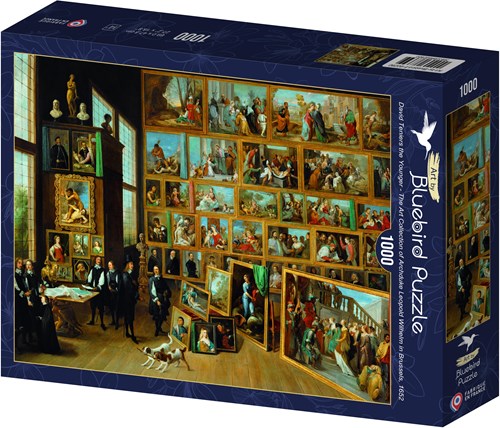 Bluebird Puzzle rompecabezas David Teniers the Younger - colección de arte Leopold Wilhelm 1000 piezas-2