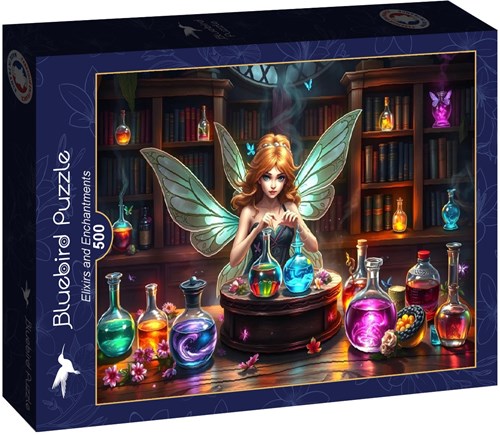 Bluebird Puzzle rompecabezas Elixirs and Enchantments - puzzle 500 piezas-2