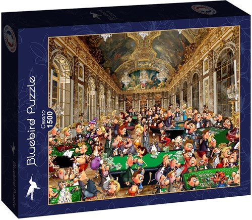 Bluebird Puzzle rompecabezas Casino - 1500 piezas juego colorido-2