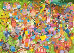 Bluebird Puzzle rompecabezas Garden Party - 1500 piezas colorido