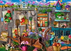 Bluebird Puzzle herramientas de jardín valla - puzzle 500 piezas