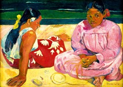Bluebird Puzzle rompecabezas de arte Gauguin Tahitian Women on the Beach 1000 piezas