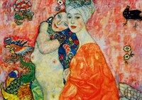 Bluebird Puzzle rompecabezas de arte Gustave Klimt The Women Friends 1000 piezas