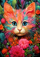 Bluebird Puzzle rompecabezas Kitty & Bloom 300 piezas cartón