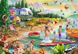 Bluebird Puzzle rompecabezas Lakeside Summer Camp - 1000 piezas