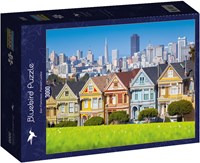 Bluebird Puzzle San Francisco Painted Ladies - rompecabezas 3000 piezas-2
