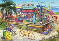 Bluebird Puzzle rompecabezas Shaggy's Surf Shack - 1000 piezas playa