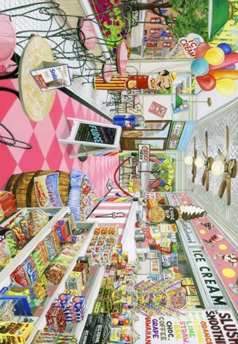 Bluebird Puzzle rompecabezas The Sweet Shop - puzzle de 1000 piezas