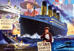 Bluebird Puzzle rompecabezas Titanic - 1000 piezas - diversión colorida