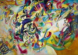 Bluebird Puzzle rompecabezas Kandinsky Impression VII 1912 - 1000 piezas