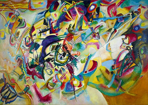 Bluebird Puzzle rompecabezas Kandinsky Impression VII 1912 - 1000 piezas