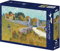 Bluebird Puzzle rompecabezas Vincent Van Gogh granja Provenza 1000 piezas-2