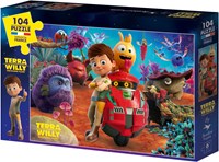 Bluebird Puzzle piezas XXL - TERRA WILLY - Unexplored Planet - 104 piezas-2