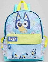 Bluey mochila infantil poliéster estampado cartoon 30 cm - Bluey mochila