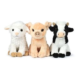 Peluches de animales de granja