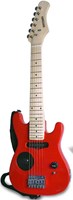Bontempi guitarra eléctrica madera roja - guitarra de juguete para niños-2
