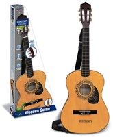 Bontempi guitarra de madera - guitarra de juguete con correa 92 cm