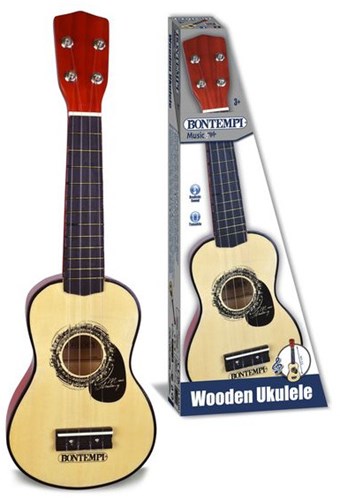 Bontempi guitarra de madera juguete 55 cm - guitarra infantil música