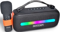 Bontempi altavoz inalámbrico juguete con micrófono y luces RGB-2