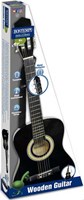 Bontempi guitarra de madera negra - guitarra de juguete para niños - música