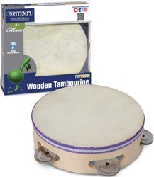 Bontempi pandereta de madera instrumento musical para niños