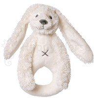 Happy Horse sonajero conejo Richie marfil - juguete de peluche para bebé