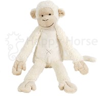 Happy Horse peluche mono Mickey - marfil blanco - 43 cm - muñeco de peluche