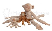 Happy Horse peluche mono colgante 85cm - peluche beige