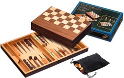 Philos Schaak/Backgammon Kassette Veld 32 mm, Koningshoogte 65 mm