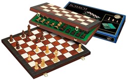 Philos Chess Cassette Fischer Field 40 mm, altura King 78 mm