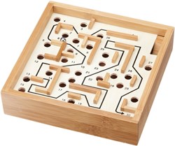 Philos juego de laberinto pequeño puzzle bambú juguete