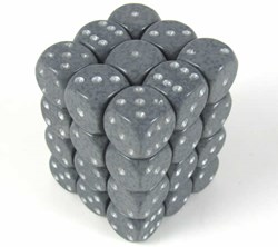 Chessex Hi-Tech D6 dados moteados de 12mm set (36 unidades)