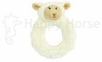 Happy Horse sonajero Lammy - juguete de peluche para bebé - 13 cm