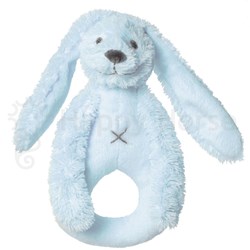 Happy Horse sonajero azul Conejo Richie - juguete de peluche para bebé
