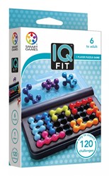 Smart Games IQ Fit Display - Juego de lógica con 120 desafíos y 10 online extra