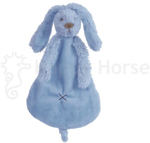 Happy Horse manta de apego conejo Richie azul oscuro - regalo suave para bebé