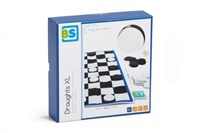 BS Toys Damas XL Madera - Gran Juego de Estrategia para Niños