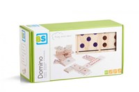 BS Toys Domino XL - Juego de suelo de madera - Colorido - Extra grande