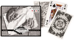 Naipes Piatnik Escher Izquierdo y Derecho - Doble Baraja