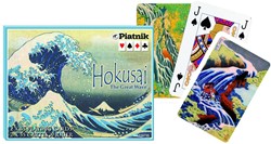 Naipes Piatnik Hokusai The Great Wave - Double Decker